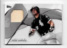JOSE ABREU 2017 TOPPS SERIES ONE BASEBALL GAME USED BAT