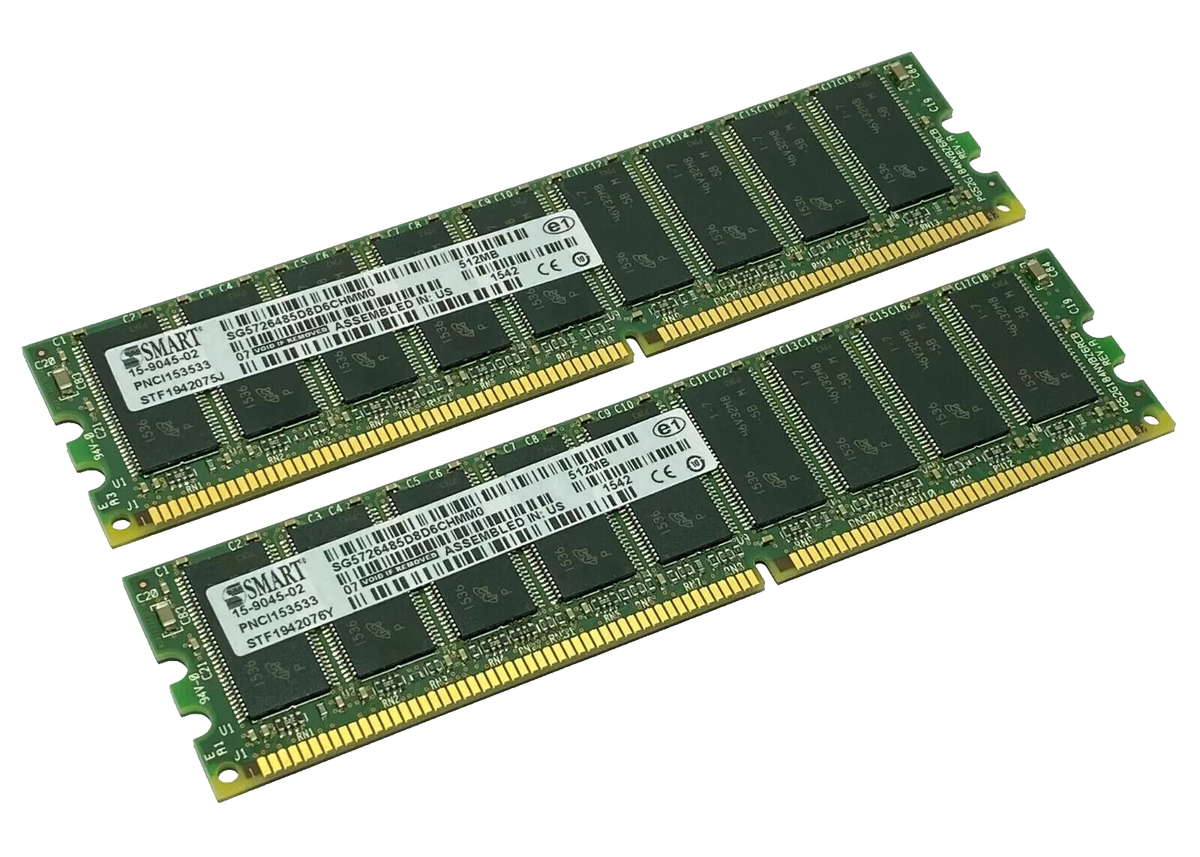 Cisco Router Memory Cisco 1GB (2x512MB) DRAM Memory Kit MEM2821
