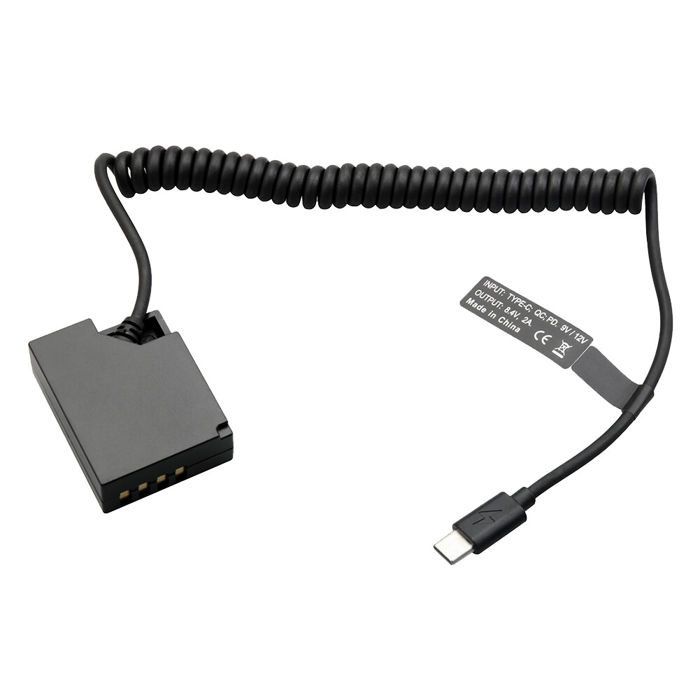 NP W126 Dummy Coupler Battery Type-C Spring Cable for  X-S10 XT19549