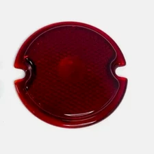 Glass Taillight Lamp Lens; STIMSONITE # A-5003 For 1933-1936 Ford