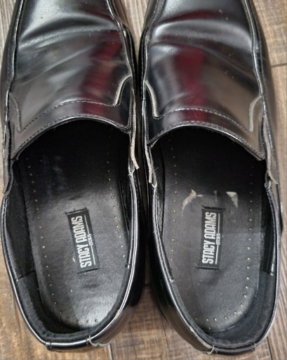 Stacy Adams Felton Black Dress Leather Shoes Slip On 20113  display picture 2