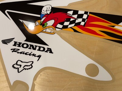 2005-2012 HONDA CRF450X SHROUD GRAPHICS SET DECALS LAMINATED DUAL