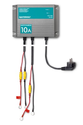Mastervolt EasyCharge Batterieladegerät 10A bis 12V / 5A bis 24V Wasserdicht