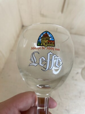 Belgian Beer Goblet 7'' Chalice 25 cl Abbaye de Abdij van Leffe