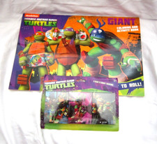 Teenager Mutant Ninja Turtles Giant Coloring Activity Book 24 TMNT Crayons-New 