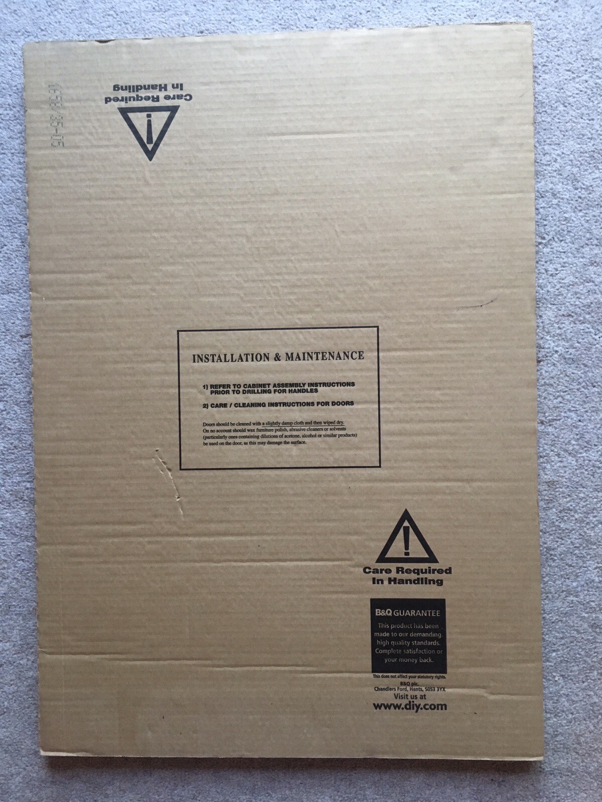 Maple Style Modern Kitchen Unit Door 500mm Wide B&Q It Kitchens eBay