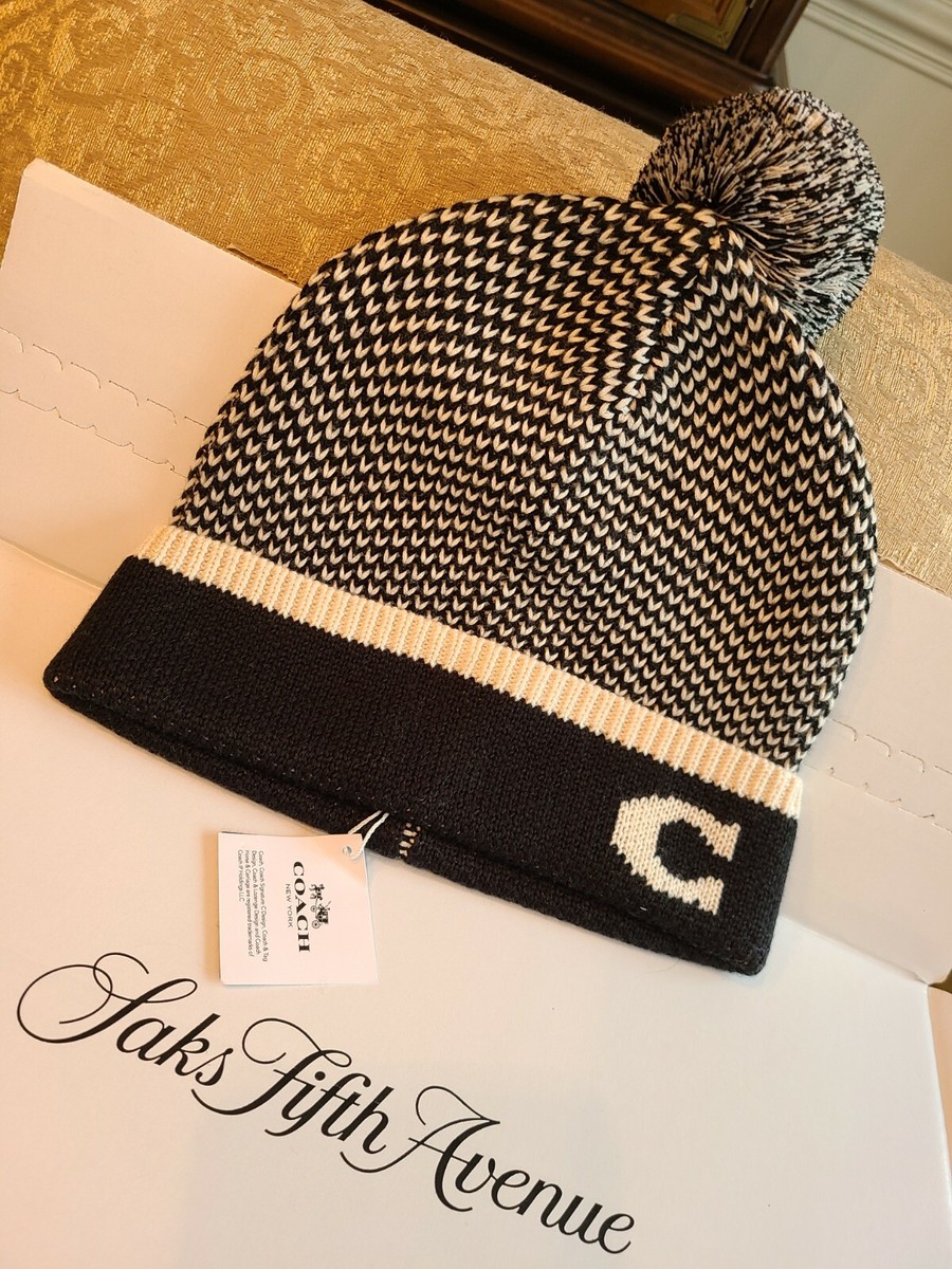 Coach Knit Charm Hat COACH Women main image 2