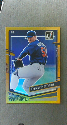 2023 Donruss Orange Holo #240 Trevor Hoffman Padres