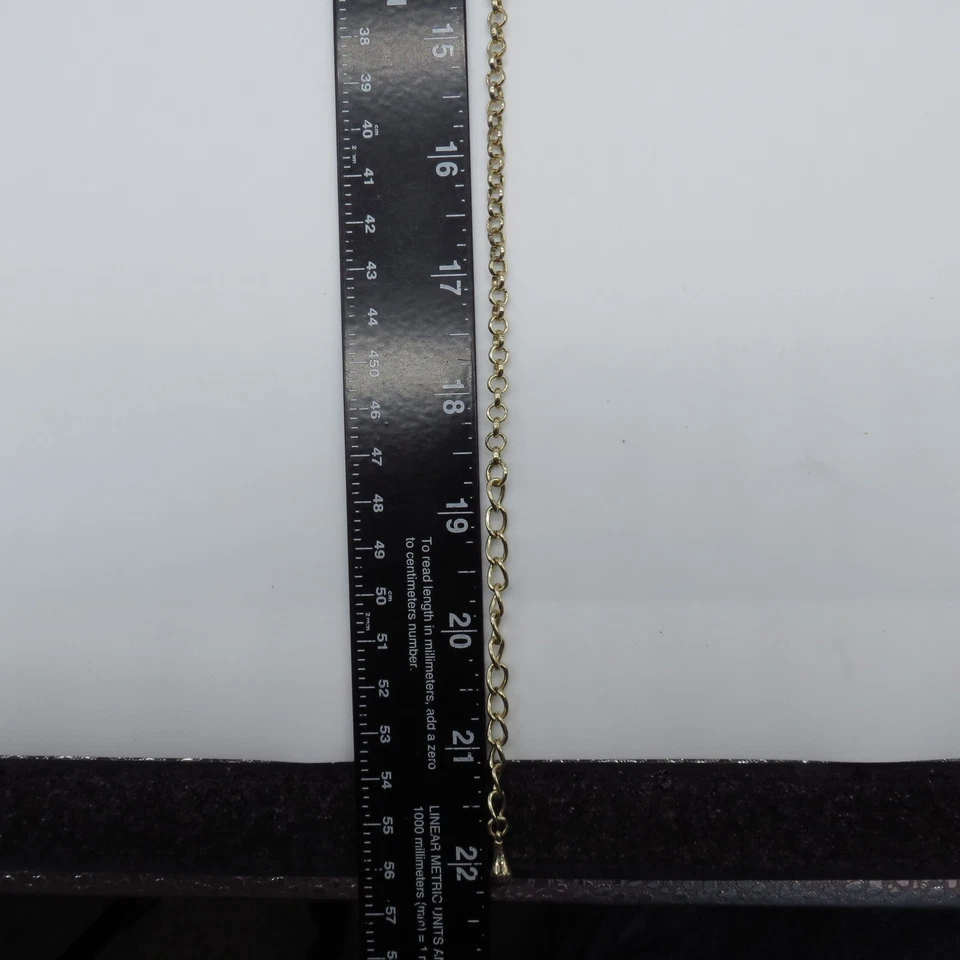 Colar Shades of Pink Resin Statement tom dourado romântico 19" - Imagem 3 de 4