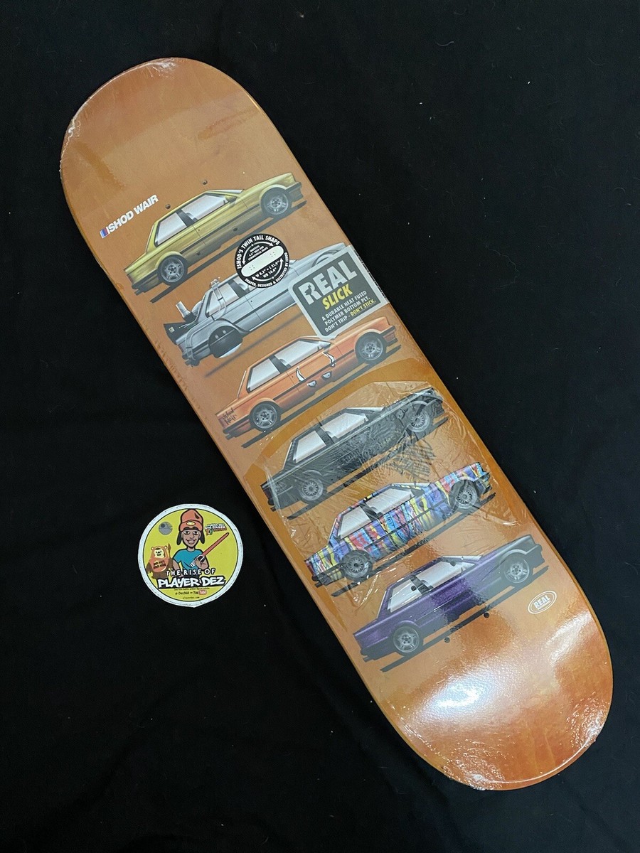 RARE SIGNED Ishod Wair SLICK ED. Customs Cars Real Skateboard Deck