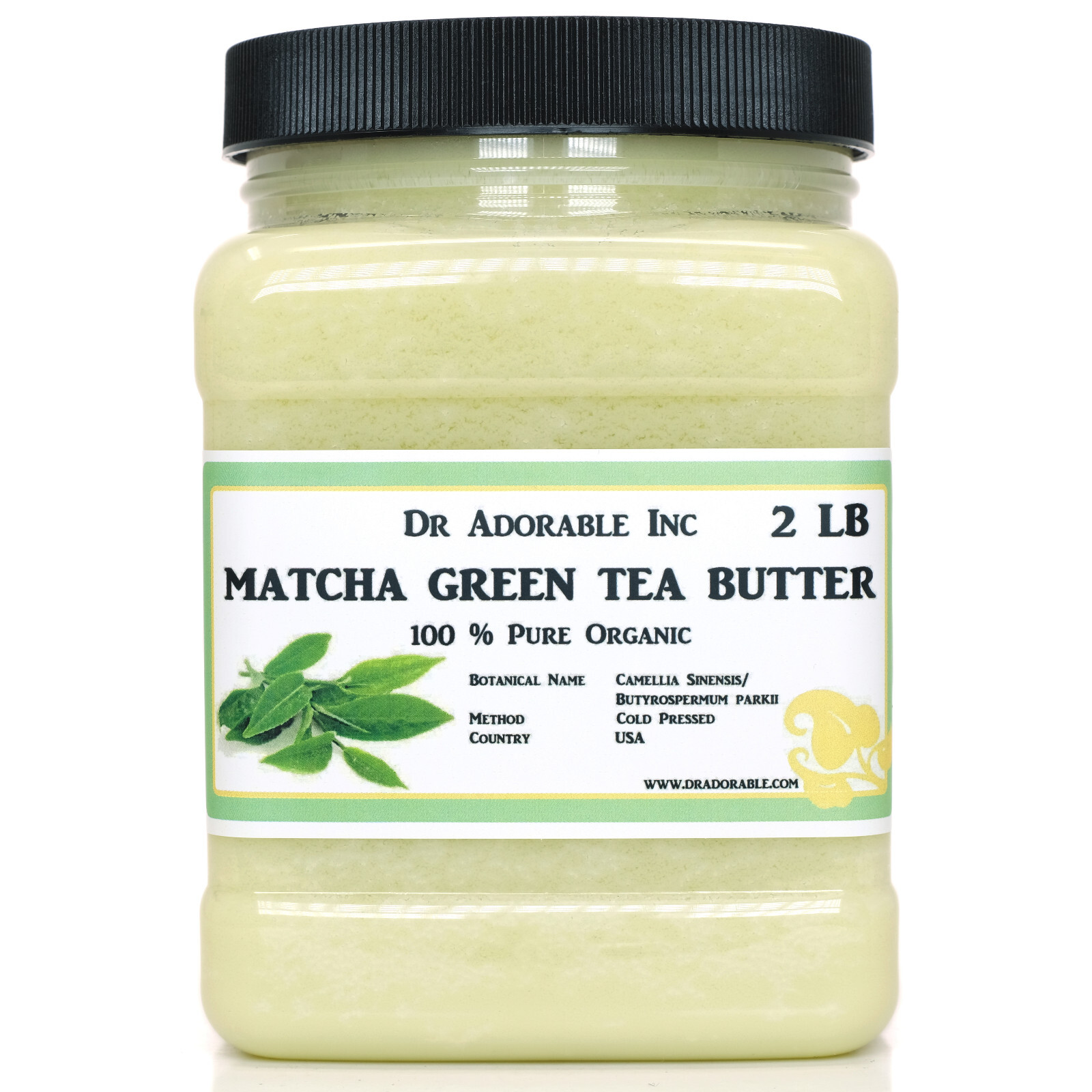 Matcha Butter Refined Organic 100% Pure  2oz Up To 12lb Free Shipping!