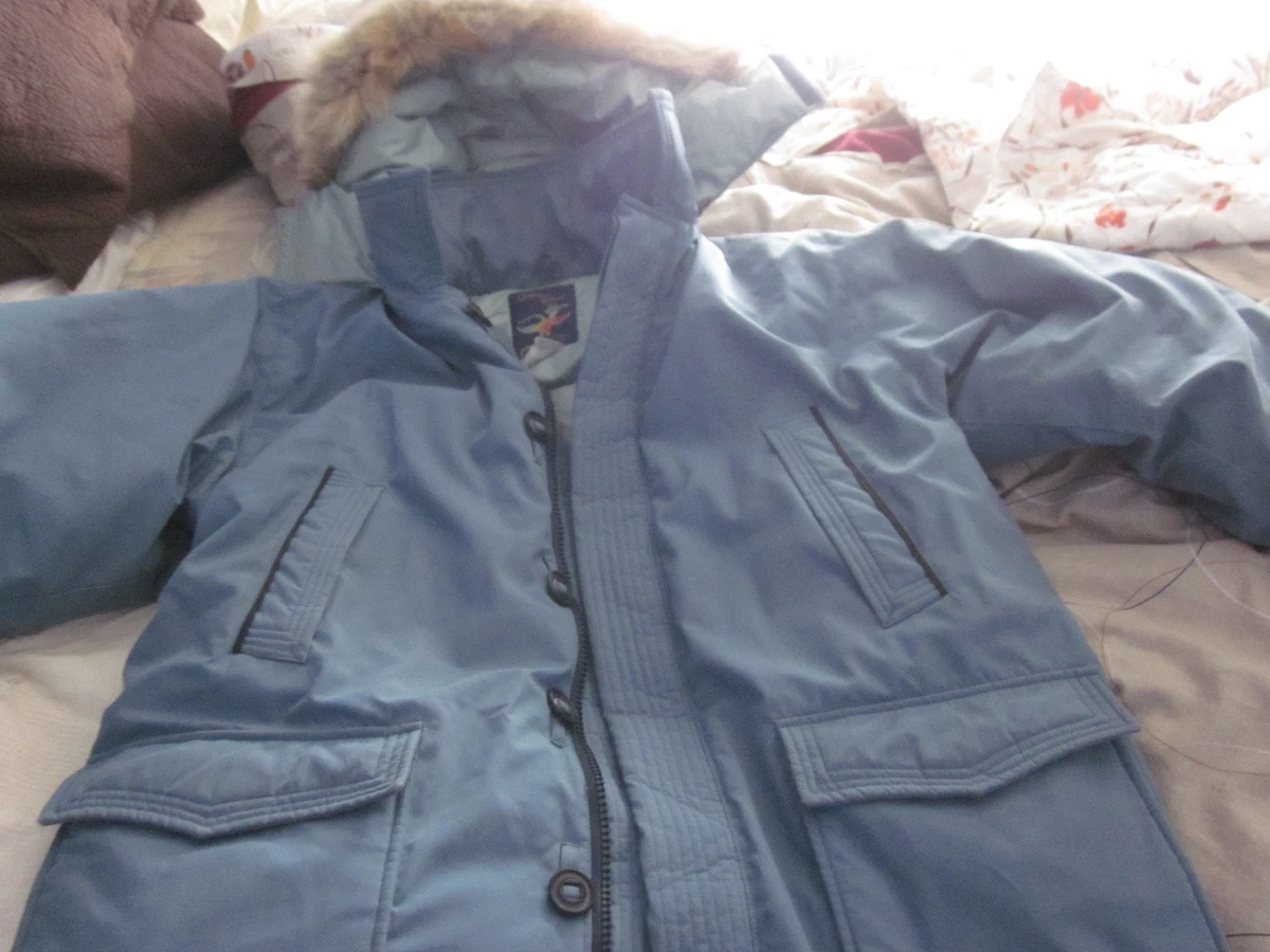 Vintage Genuine Authentic Snow Goose Winter Long Parka Coat Size Large