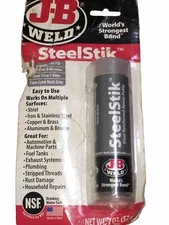 J-B Weld 8267 SteelStik Steel Reinforced Epoxy Putty Stick - 2 oz.