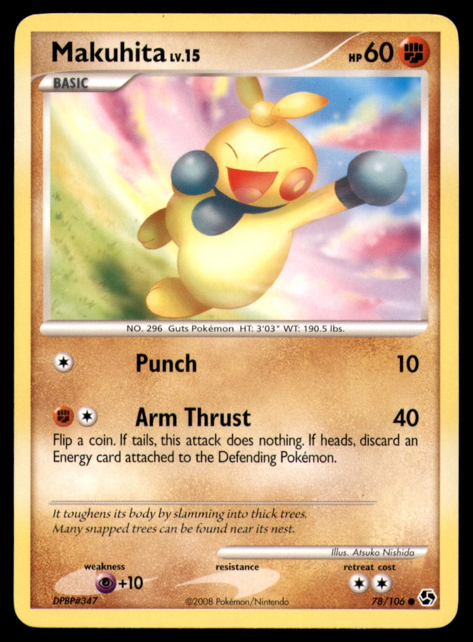 Makuhita 78 106 C Great Encounters Pokemon MP