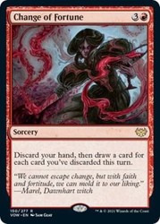 Change of Fortune 150/277 Innistrad: Crimson Vow Rare MTG