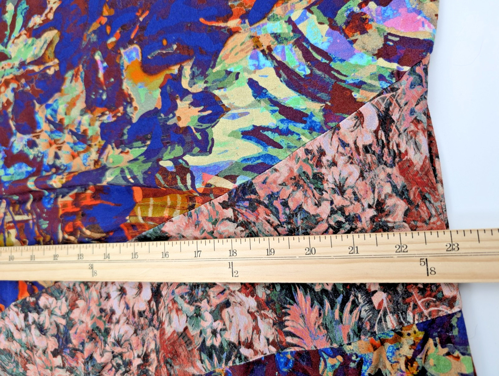 Soft Surroundings Maxi Dress Patchwork Print Flor… - image 8