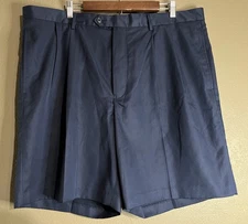 DANIEL CREMIEUX Chino Pleat Navy Shorts Men’s size 42