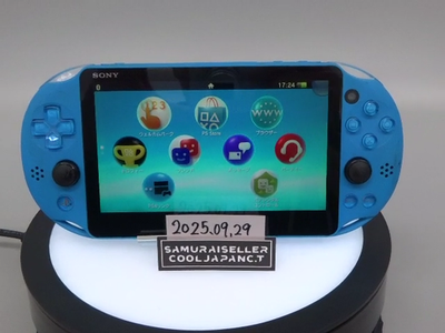 Sony Playstation PS Vita Aqua Blue PCH-2000 ZA23 Console Only PSV