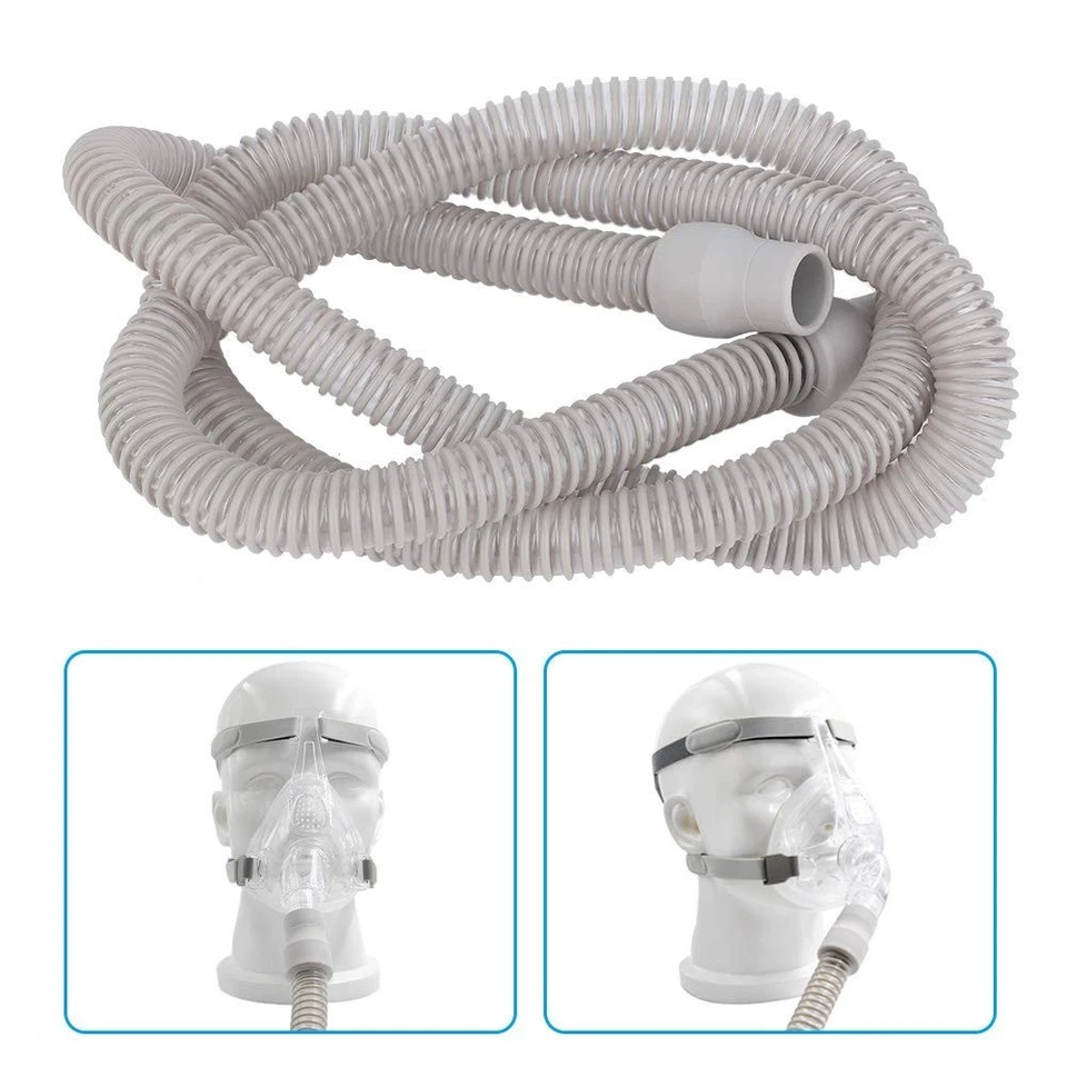 Tuyau CPAP Universel 1,8 m Tube Respirateur Flexible Machine Apnée Sommeil - Photo 4/4