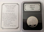 Bifocal Glasses 1780s Danbury Mint 1/2 Troy oz .999 Fine Silver Round Am History