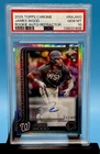 2025 TOPPS CHROME ROOKIE AUTO REFRACTOR JAMES WOOD ROOKIE RC /499 PSA 10