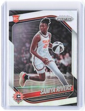 2025 Panini WNBA Prizm Saniya Rivers #131 Silver RC Connecticut Sun