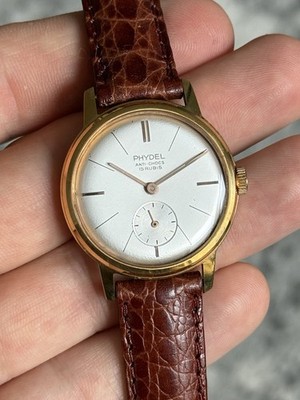 Vintage Phydel 15 Rubis Watch