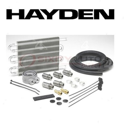 Hayden Engine Oil Cooler for 1975-1983 Ford E-100 Econoline Club Wagon - wt