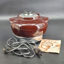 Vintage West Bend Bean Pot Electric Slow Cook...