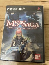 MS Saga: A New Dawn (Sony PlayStation 2, 2006) Complete in Box