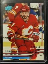 2025-26 Upper Deck Series 2 Deluxe /250 Rasmus Andersson #268 - Flames