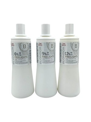 Wella Blondor Freelights Developer Entwickler verschiedene Stärken 1L