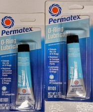 2-1 oz. Tubes Permatex 81101 O-Ring Lubricant Lubricates Extends Life of O-Rings