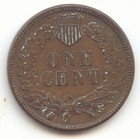 1885 Indian Head Cent, Sharp XF-AU Details, True Auction, No Reserve — photo 2
