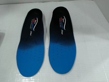 New - Spenco Unisex Total Support Max Insoles, Black/Blue, Womens 7-8 / Mens 6-7