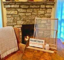 Fireside Crafts Solid Wood Table-top Weaving Loom, 25.2" H x large, blond