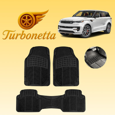 For All Land Rover Rubber All Weather Custom Fit 3pcs Turbonetta Mats