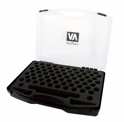 Vallejo 70.098 - Farbkoffer (leer) für 72 Fläschchen - Neu