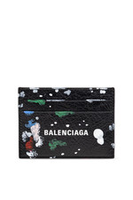 BALENCIAGA Black Card Holder New  Authentic