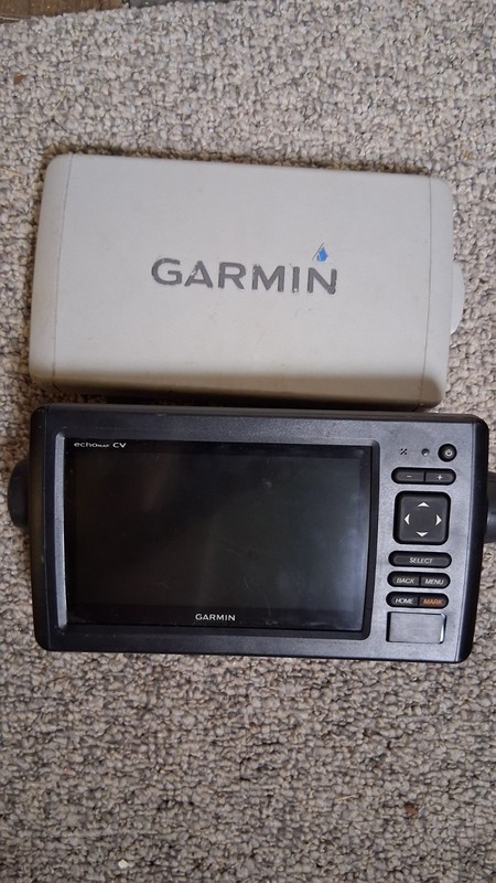 Garmin ECHOMAP 74cv GPS Chartplotter/ Fishfinder Head Unit with Cover