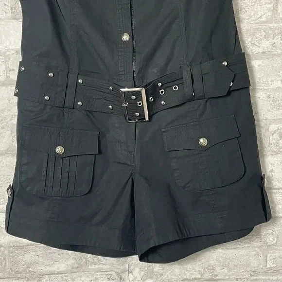 Mameluco Coogi Y2K negro sin mangas talla M Foto 3 de 4