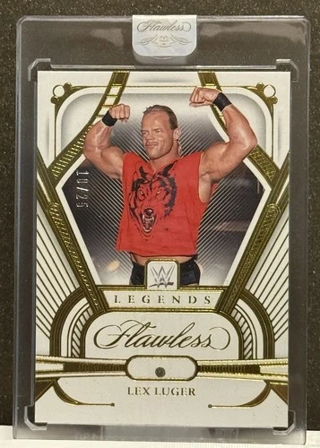 2024 Panini Flawless WWE Lex Luger Flawless Legends With Encased Diamond /25