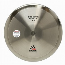Amber Premium Discus for Track  Field Training and Competition - 70 Rim Weight