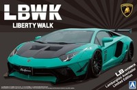 Aoshima 1/24 Liberty Walk Lb Works Lamborghini Aventador Ver.2 Model Kit Y865528