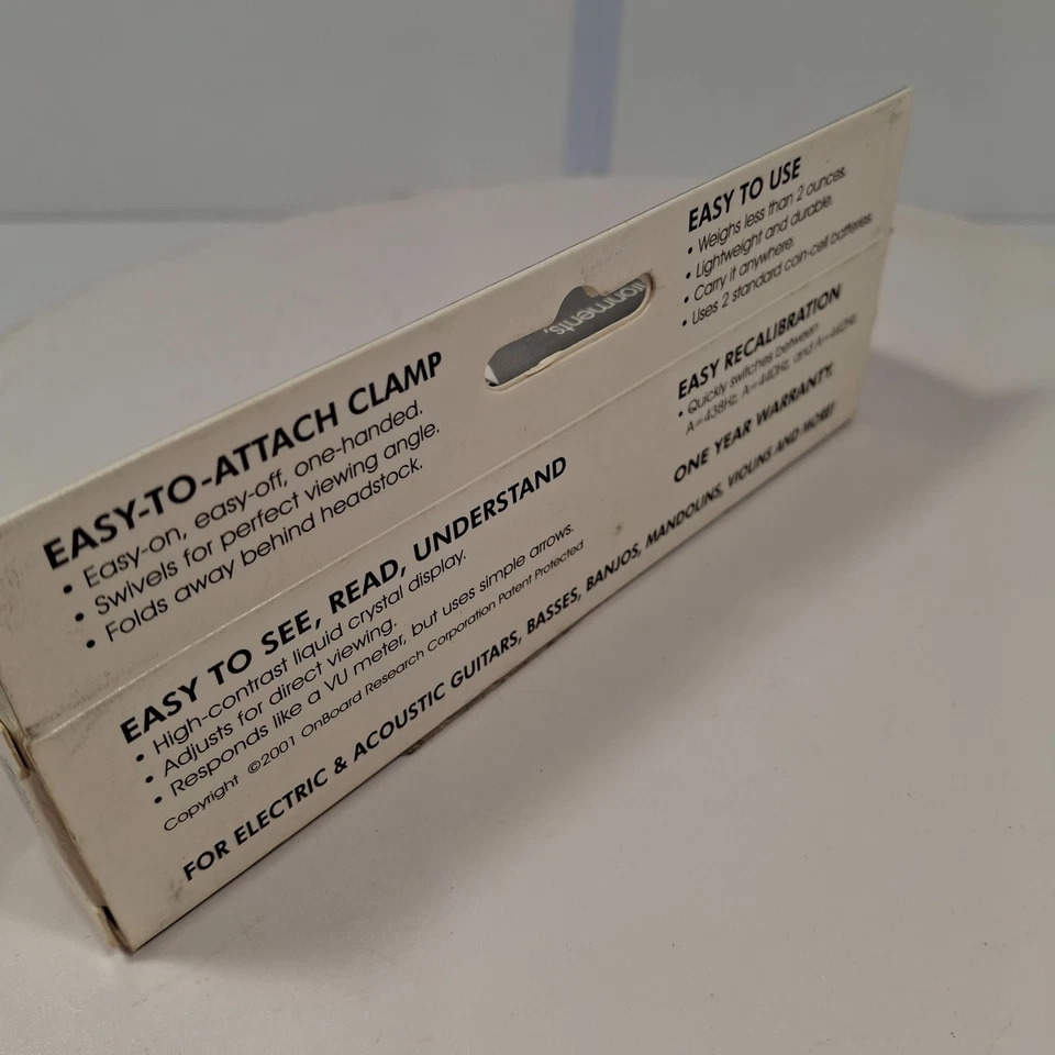 Intellitouch Pt-2 Bare Bones Tuner #22618 TESTED W Box and Instructions - Image 4 of 4