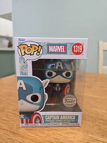 Funko POP  Marvel - Captain America 1319 Special Edition - NEW