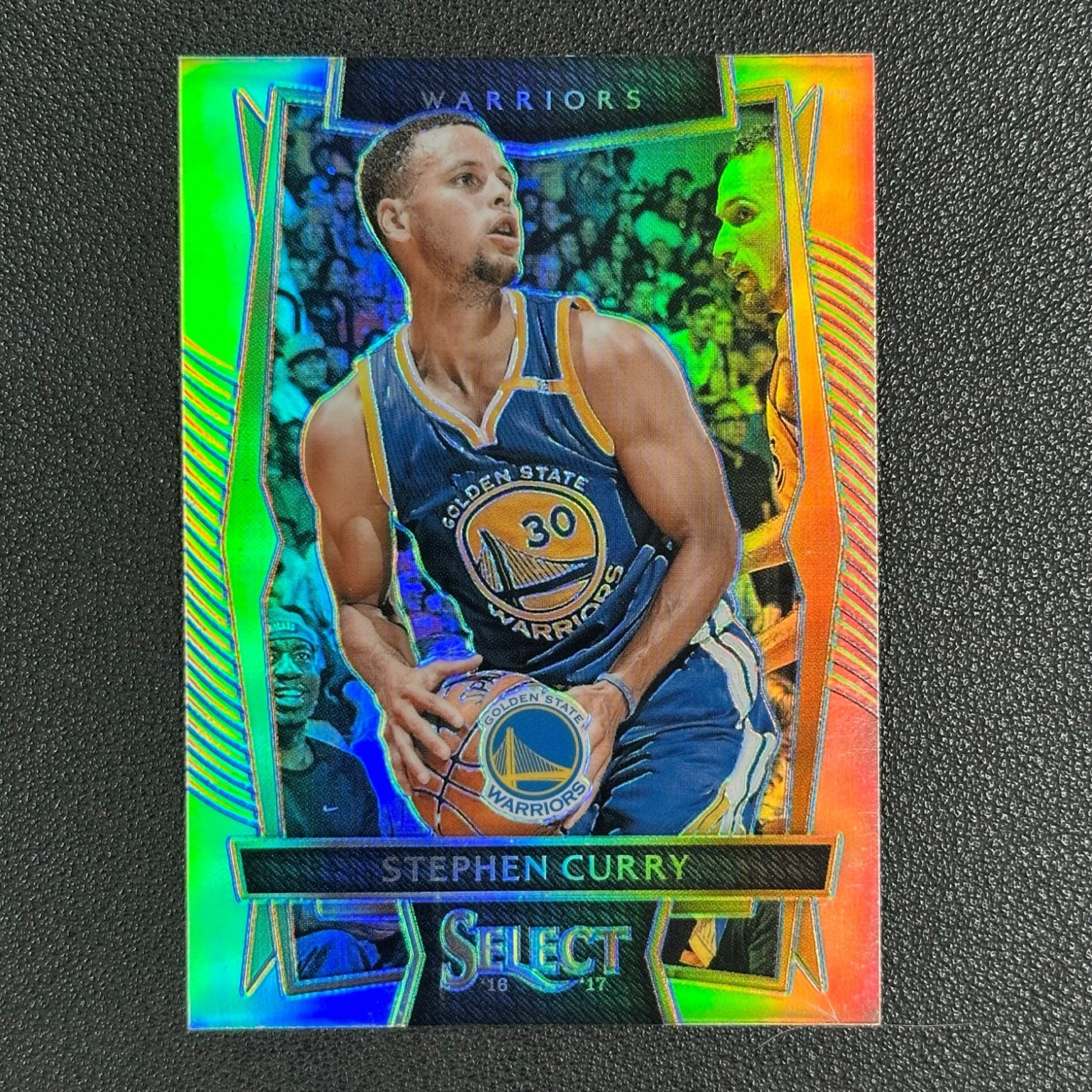 2016-17 Panini Select Concourse Stephen Curry Silver Prizm#Z