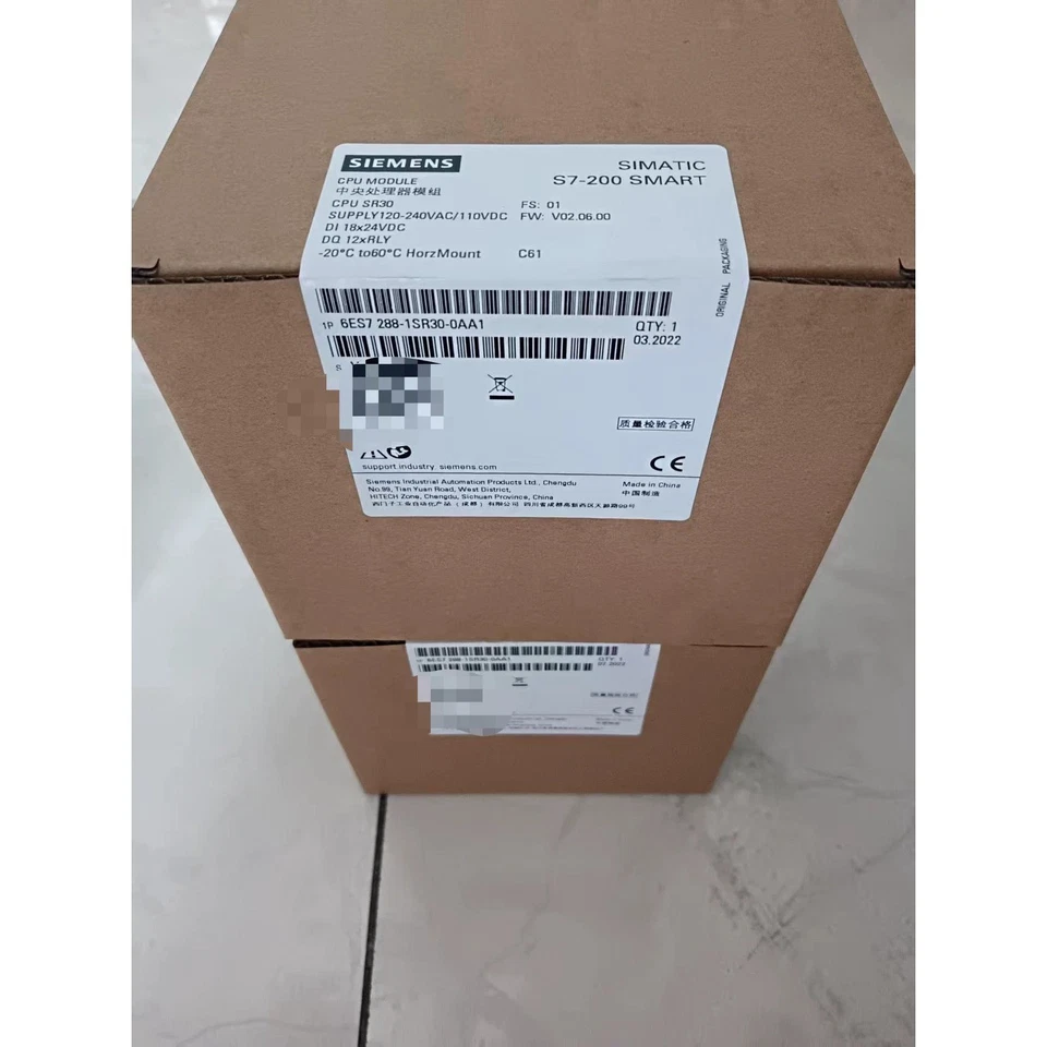 New Siemens 6ES7288-1SR30-0AA1 6ES72881SR300AA1 SIMATIC S7-200 SMART CPU SR30 - Image 2 of 4