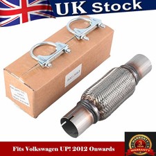 Fits Volkswagen UP! 2012 Onwards Exhaust Repair Flex Replacement Pipe Flexi NEW