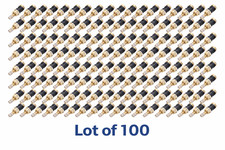 Pack Of 100 Tr501 1-12 Brass Clamp-in Tubeless Tire Truck Valve Stem